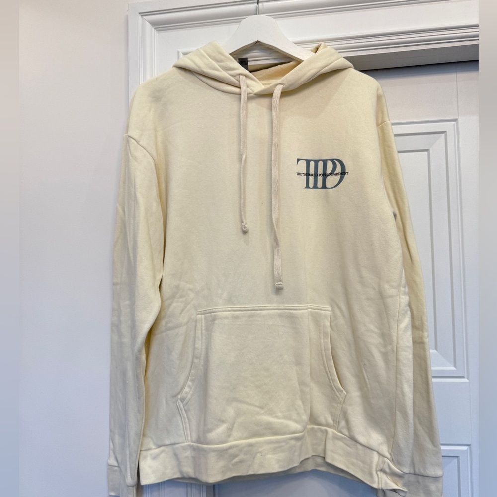 TAYLOR SWIFT TORTURED POETS SOCIETY HOODIE LARGE